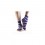 JOGA & PILATES nízké ABS bezprstové ponožky ToeSox
